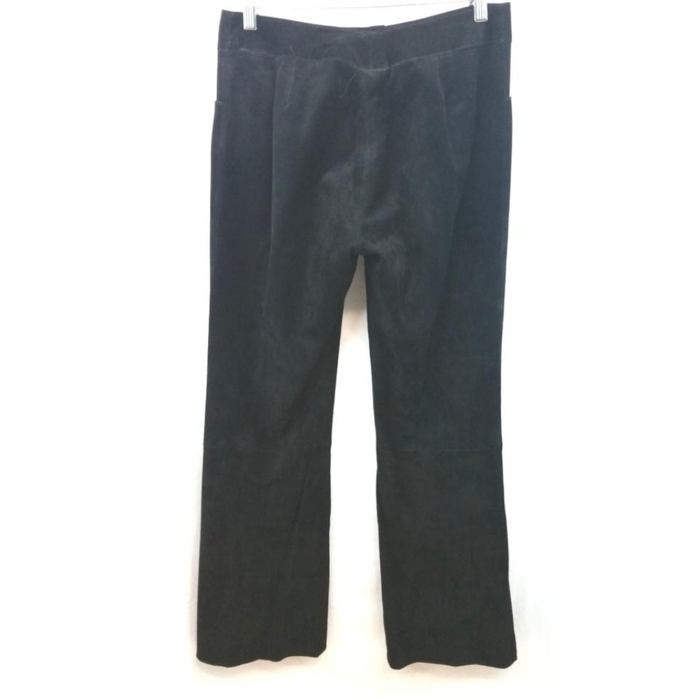 IN SUEDE BLACK SUEDE LEATHER PANTS 12
